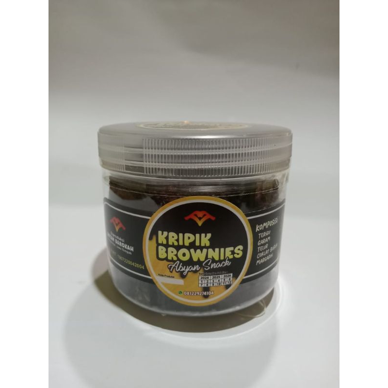 

Brownis Kemasan Toples 165g