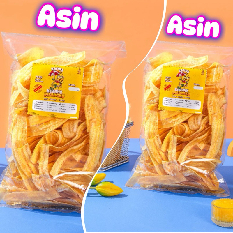 

zafira keripik pisangku asin 500gr