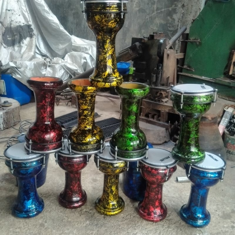 RAMADHAN SALE DARBUKA MIKA POWER BEAT / DARBUKA MOTIF MARMER / DARBUKA 8 INCH TERMURAH / ALAT TABUH 