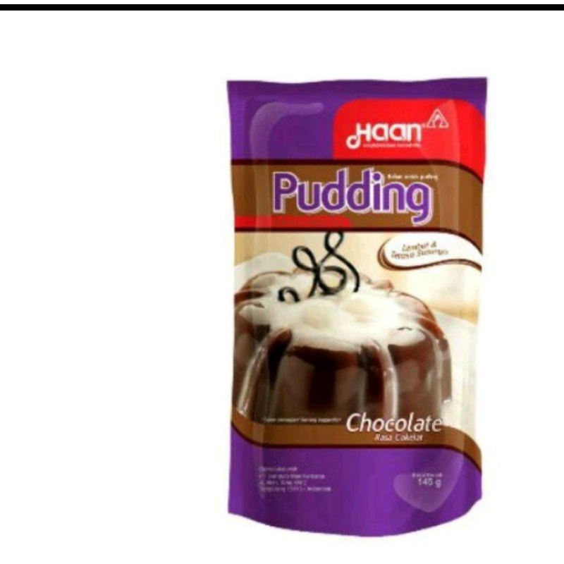 

Haan pudding rasa coklat 145g