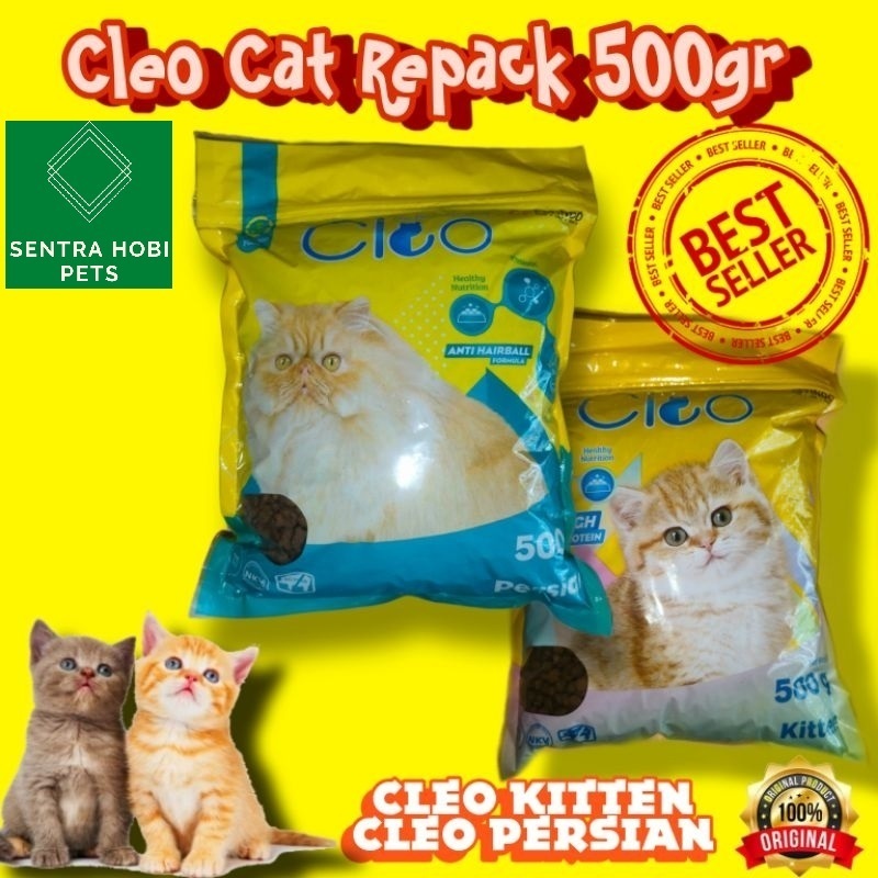 Makanan Anak Kucing Cleo Kitten dan Kucing Persia Cleo Persian Semua Umur