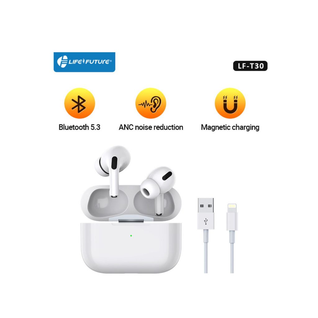 EARPHONE - HANDSFREE - HEADSET BLUETOOTH TWS LIFE FUTURE T30
