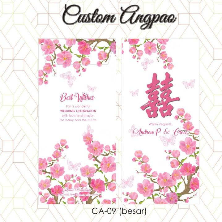 Custom Angpao / Amplop Wedding / Amplop pernikahan / nikah / kawin