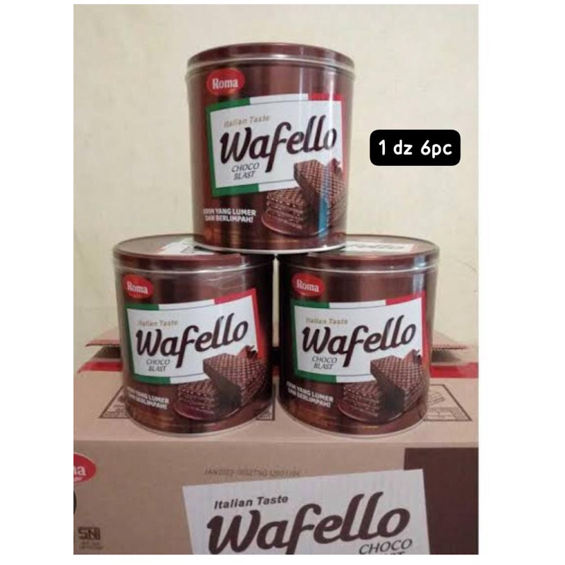 

READY WAFELLO WAFER COKLAT DISK 50%