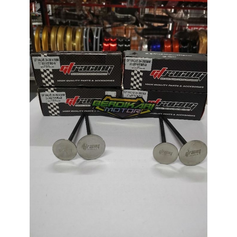 KLEP GF RACING KLEP 24/28 GF RACING BATANG 4.5mm BATANG 5mm