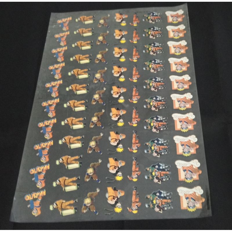 

sticker baju sticker setrika tempel karakter per lembar isi 69 sticker