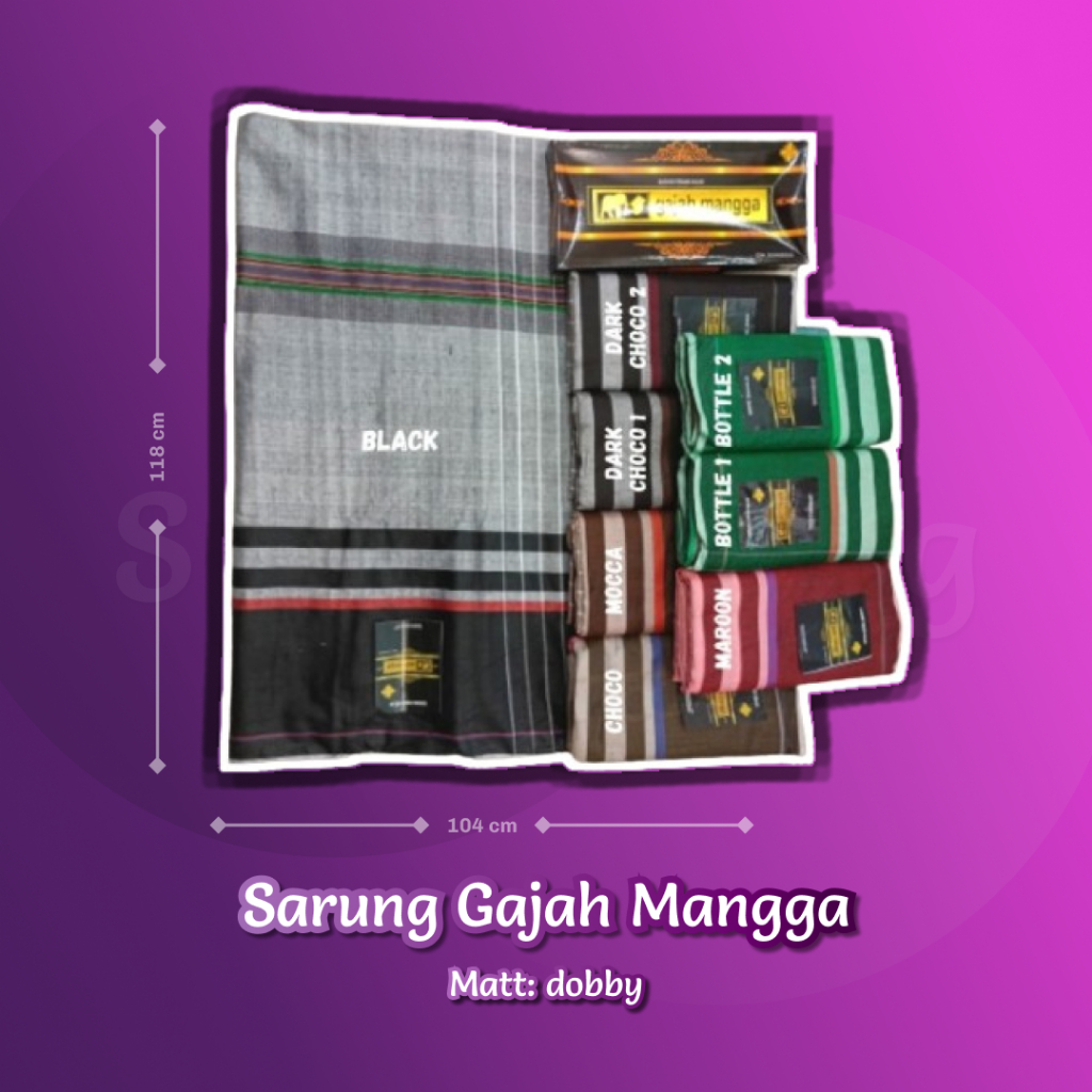 SARUNG GAJAH MANGGA / SARUNG DEWASA