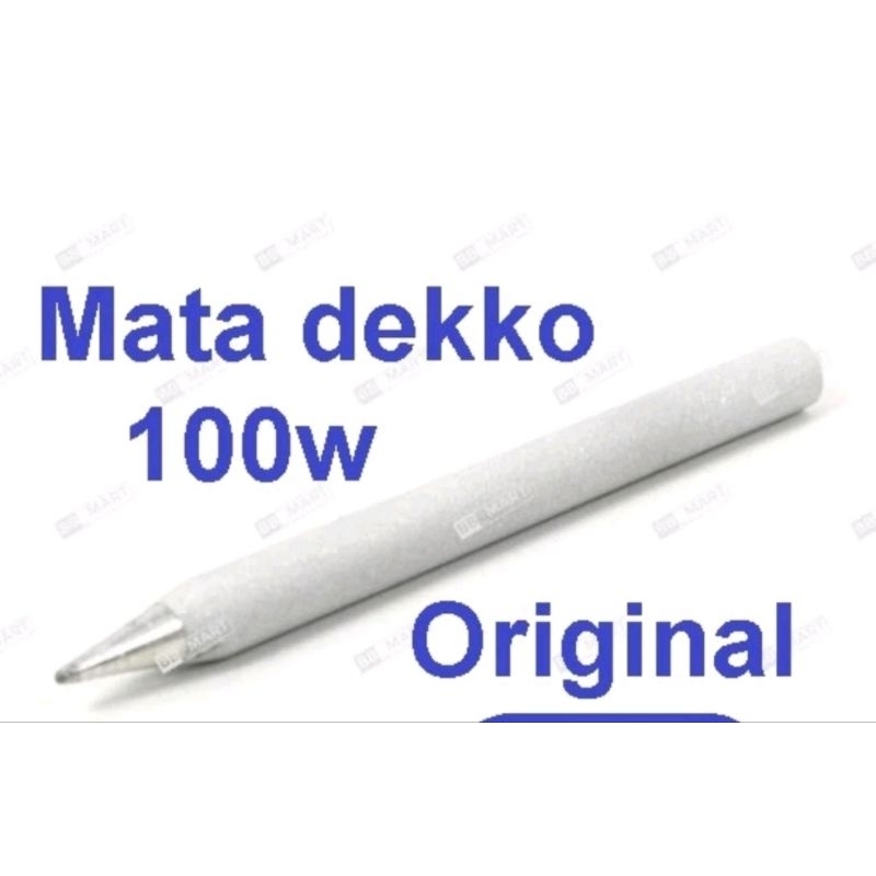 mata solder dekko 100w ujung solder 100 q dekko