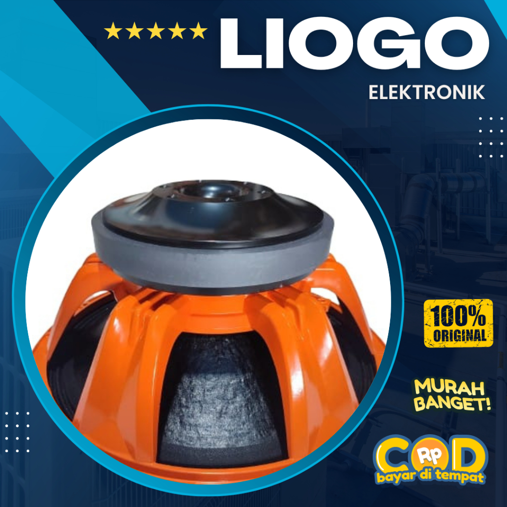 Speaker Subwoofer Ashley 15 Inch Orange 154A Original