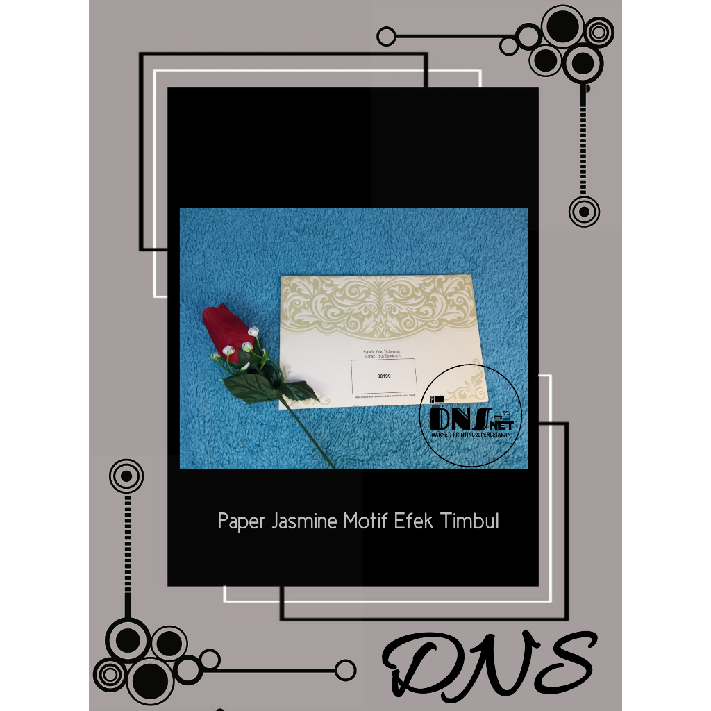 CETAK UNDANGAN PERNIKAHAN SOFTCOVER FOIL EMAS