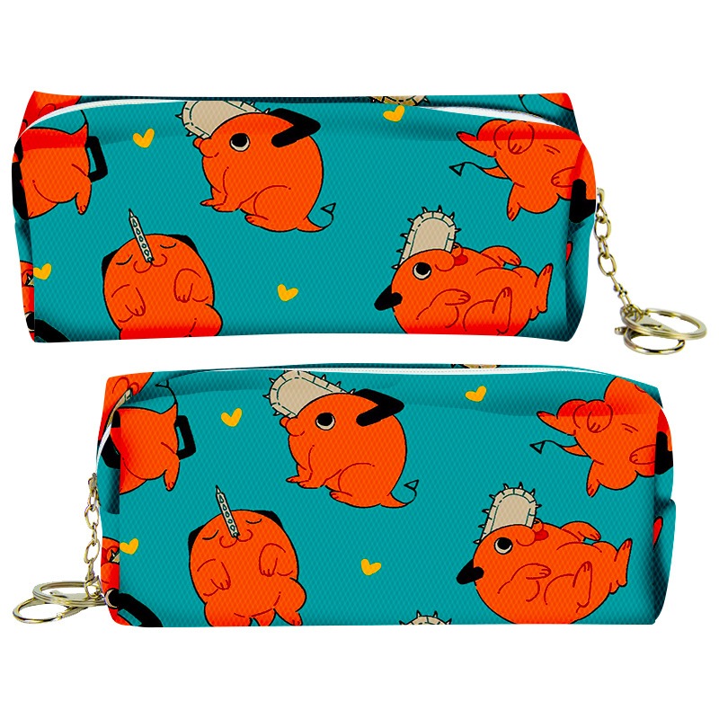 

Pensil case / tempat pensil / kotak pensil anime chain caw man