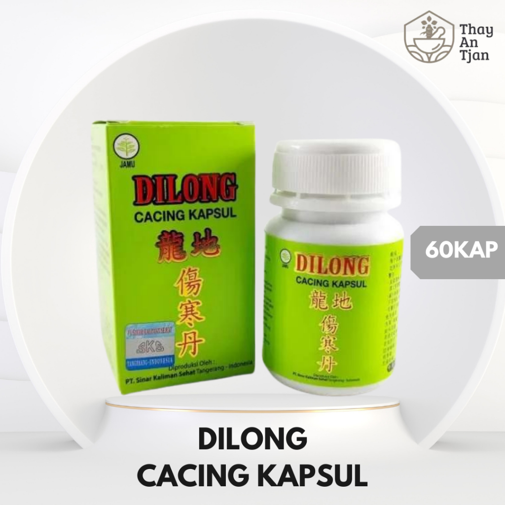 DILONG CACING KAPSUL | OBAT TIPES | TYPUS