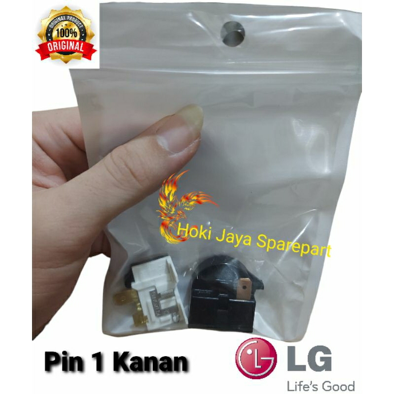 Relay Ptc Overload Original Kulkas LG 1 pintu / rilay kulkas LG 1 pintu