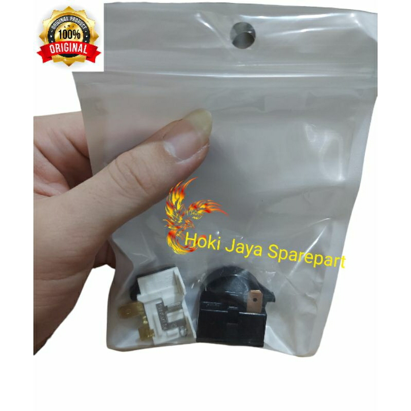 Relay Ptc Overload Original Kulkas Maspion 1 pintu / rilay kulkas Maspion 1 pintu