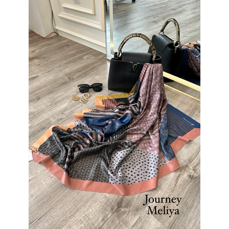 PROMO Hijab Motif Meliya By Journey Scarves Original