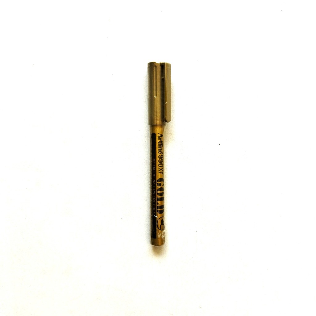 

ANNYEONG HASEYO GIFT SHOP | ARTLINE Spidol Metallic Ink Marker EK-990XF | Ketebalan 1.2mm | Gold
