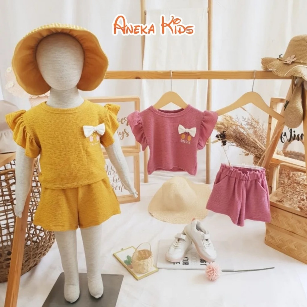 Setelan Pendek Gi-Dae - Setelan Anak Cewek