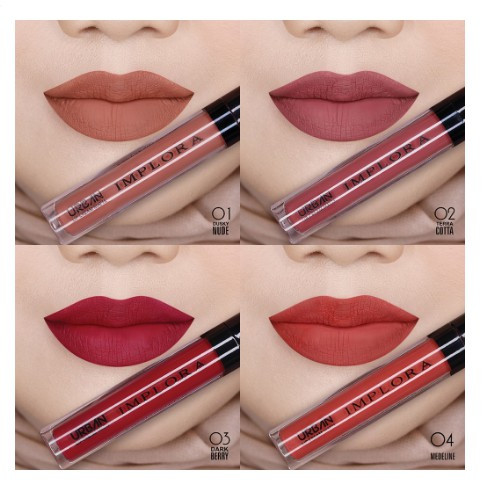 Implora LIPCREAM URBAN MATTE | Implora LIPCREAM VELVET MATTE | Implora LIPCREAM x RELAXA