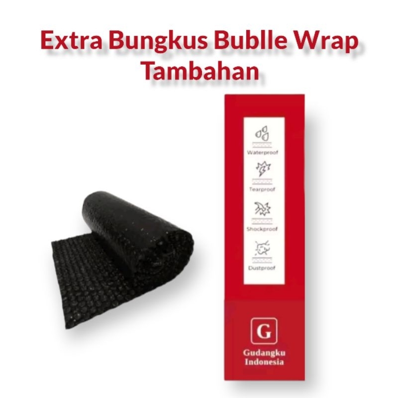 

Tambahan Extra Bublle Wrap Biar Aman