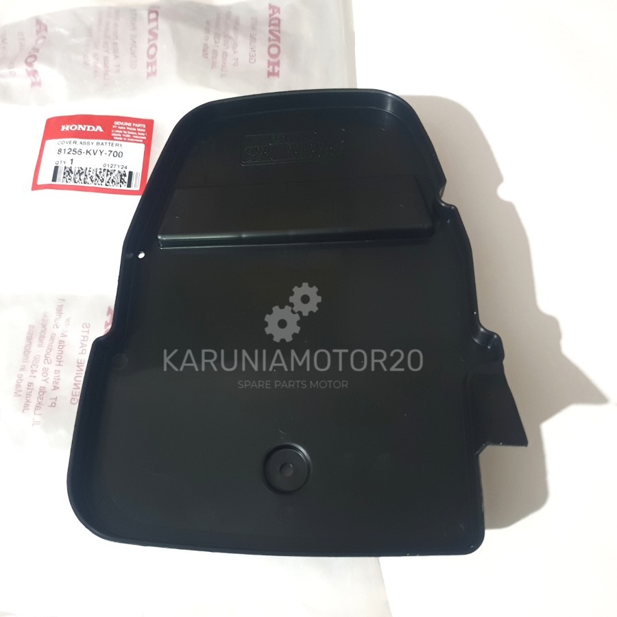 Cover Tutup Aki Accu Bagasi Beat Karbu Original AHM 81256-KVY-700