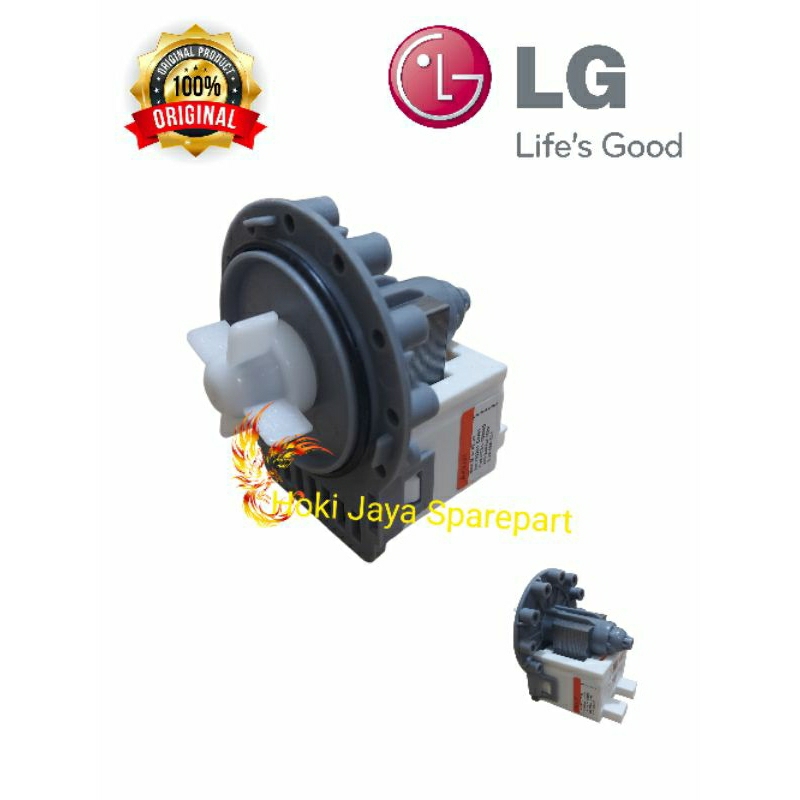 Dinamo motor drain pump mesin cuci LG satu tabung front loading