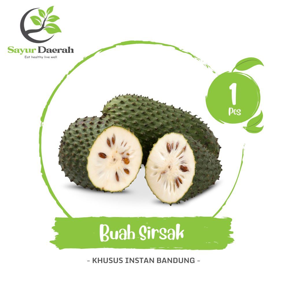 

Buah Sirsak 1 Pcs | Sayur Daerah