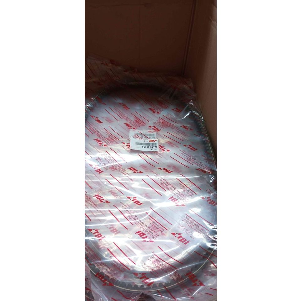 Tali kipas V belt fan rpf 5510 hino dutro 130HT/PS original toyota LAL19-05100