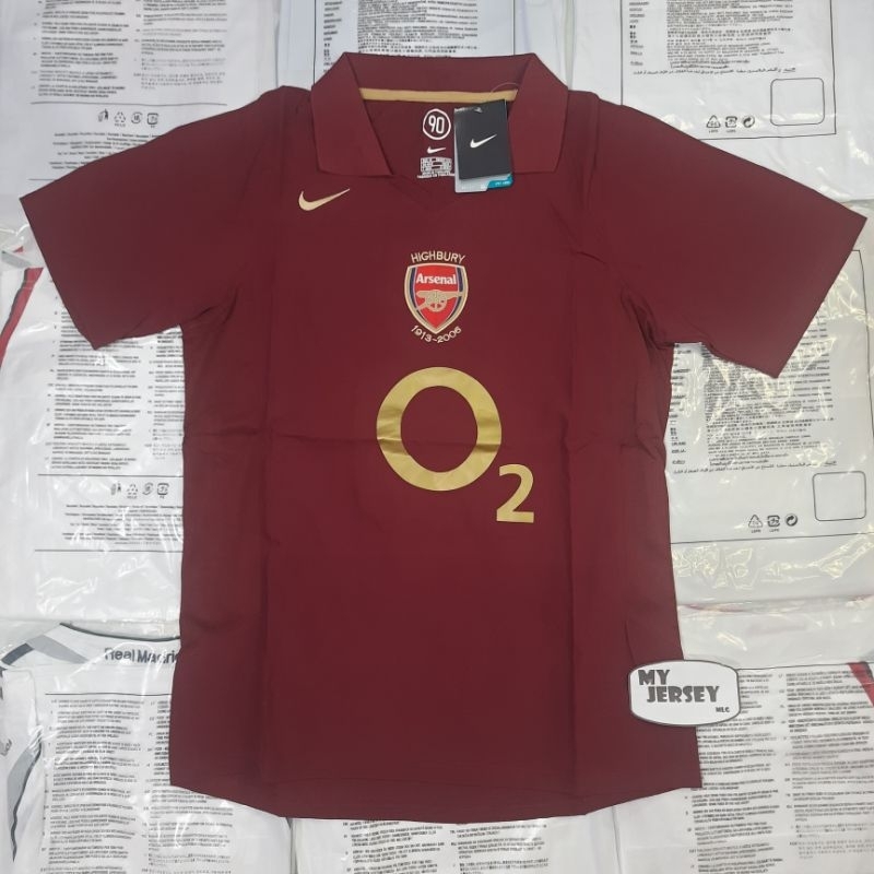 JERSEY RETRO ARSENAL 2005/06 HOME