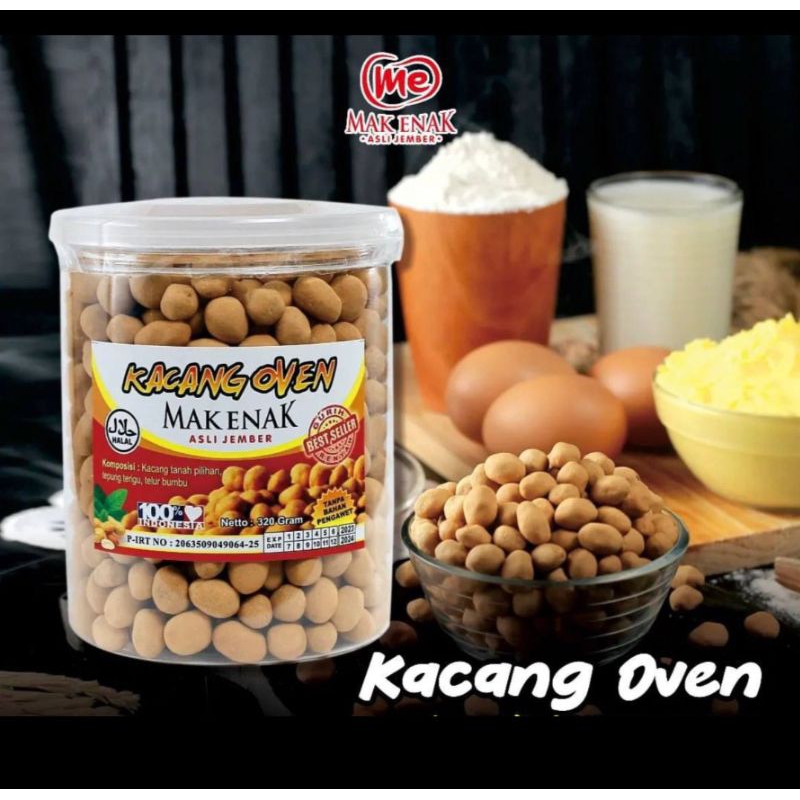 

kacang mak enak asli jember dengan berat 320gr