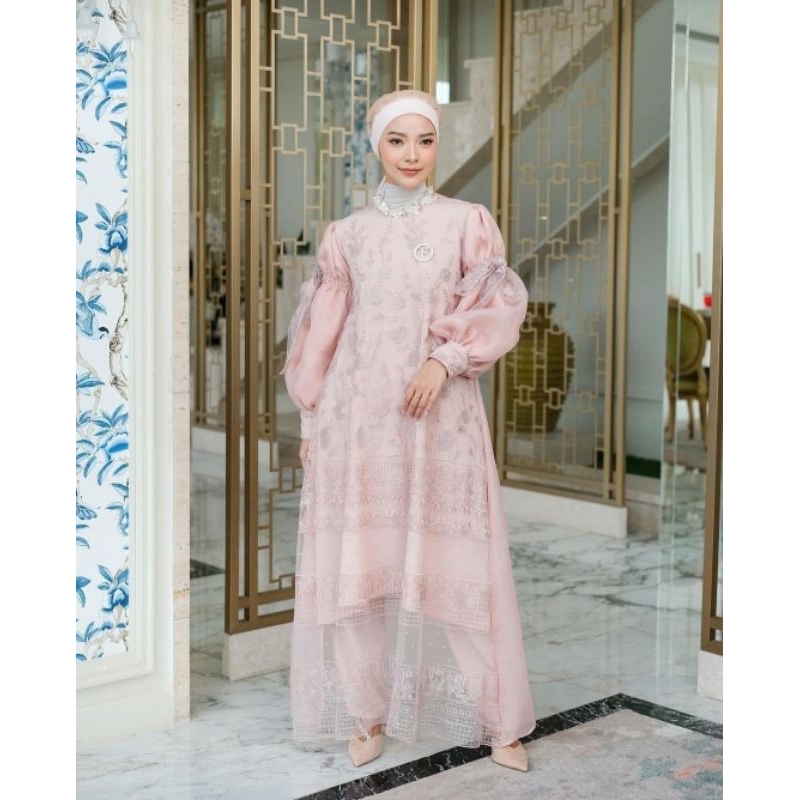 Preloved Dress kondangan / setelan dress pesta / dress branded