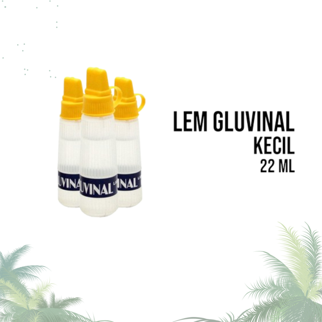 

Lem Gluvinal Kecil / Lem kertas / Lem cair KECIL