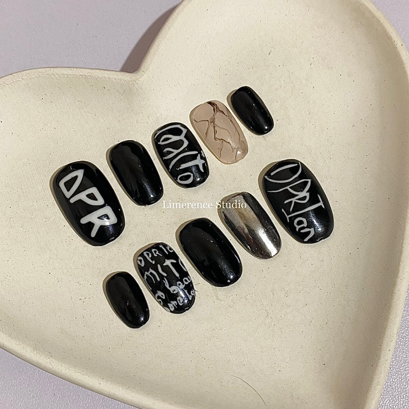 [BACA DESKRIPSI dan SLIDE FOTO] DPR Ian M.I.T.O (Moodswings in the Order) Custom Press on Nails by L