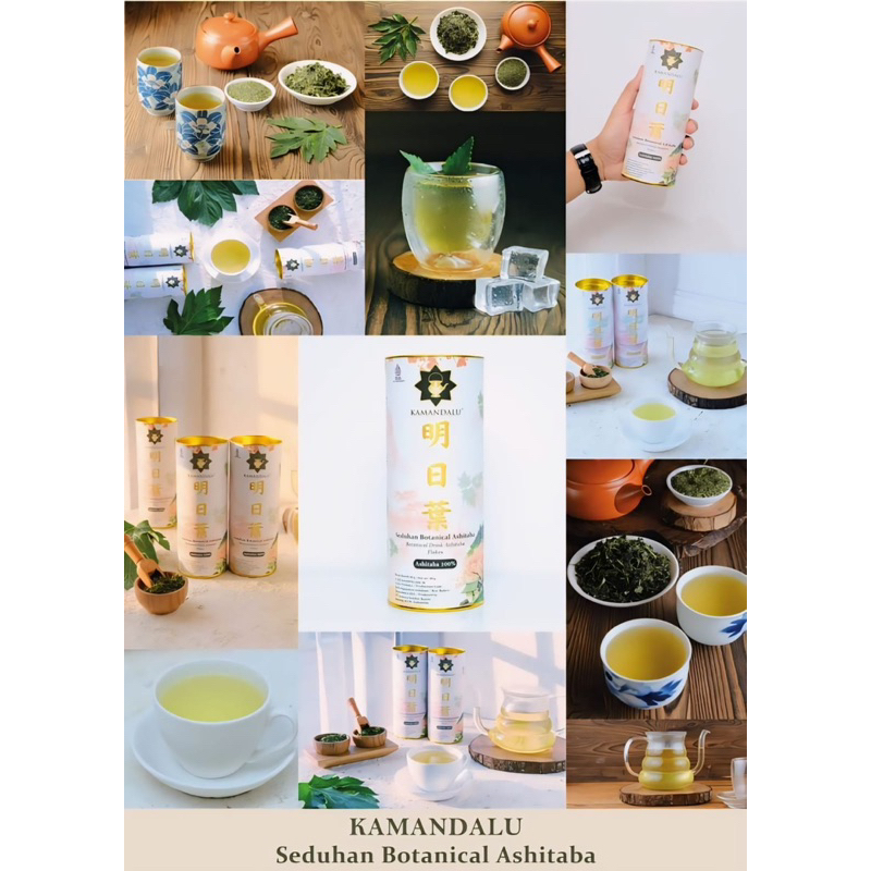 

Ashitaba tea - by KAMANDALU