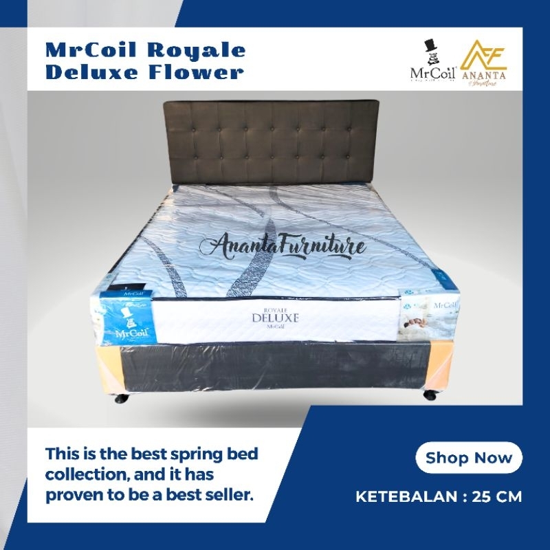 SPRING BED / MATRAS MR COIL ROYALE DELUXE