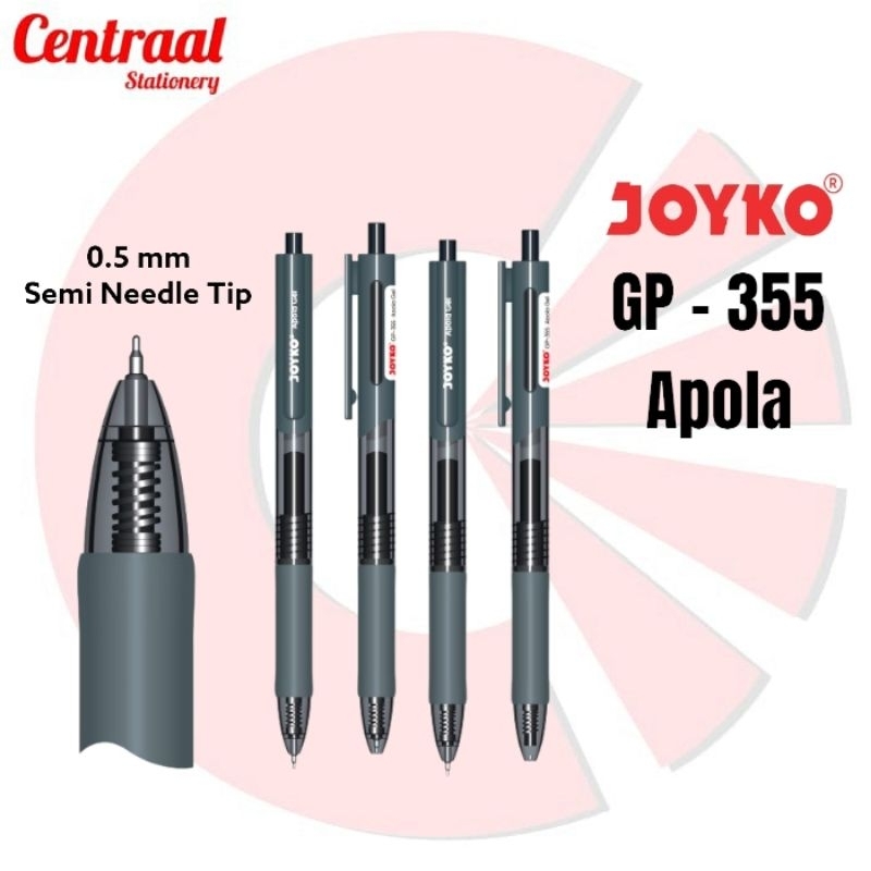 

Bolpoint Gel Joyko BP-355 Apola 0.5mm