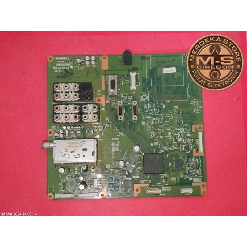 MB MOBO MAINBOARD MESIN TV TOSHIBA 32AV500E