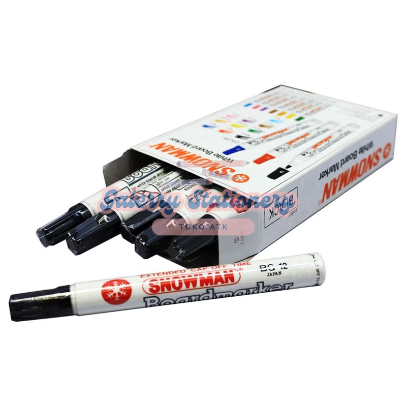 

SPIDOL SNOWMAN WHITE BOARD BG-12 HITAM