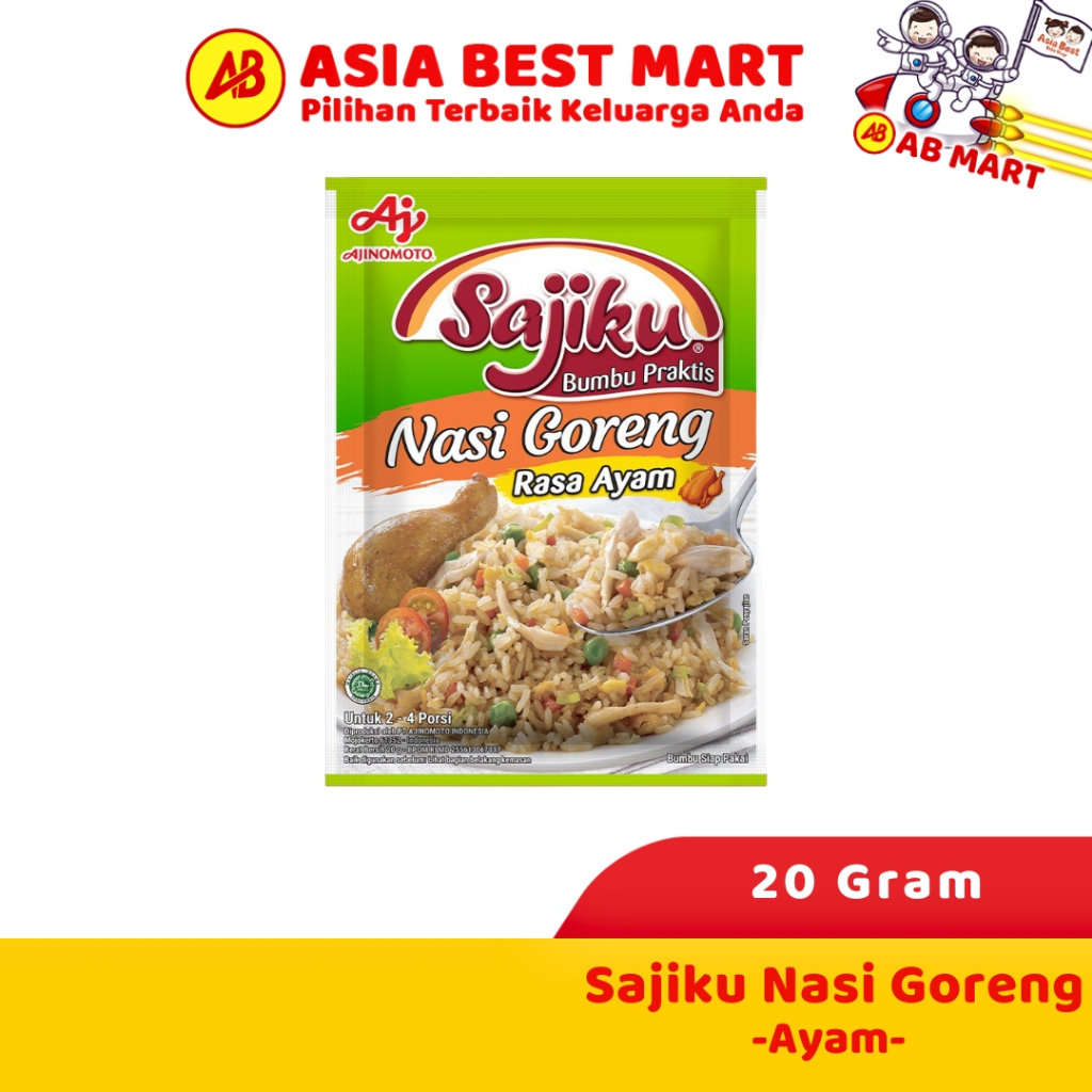 

Bumbu Masak Sajiku Nasi Goreng Rasa Ayam 20Gr Bumbu Instant