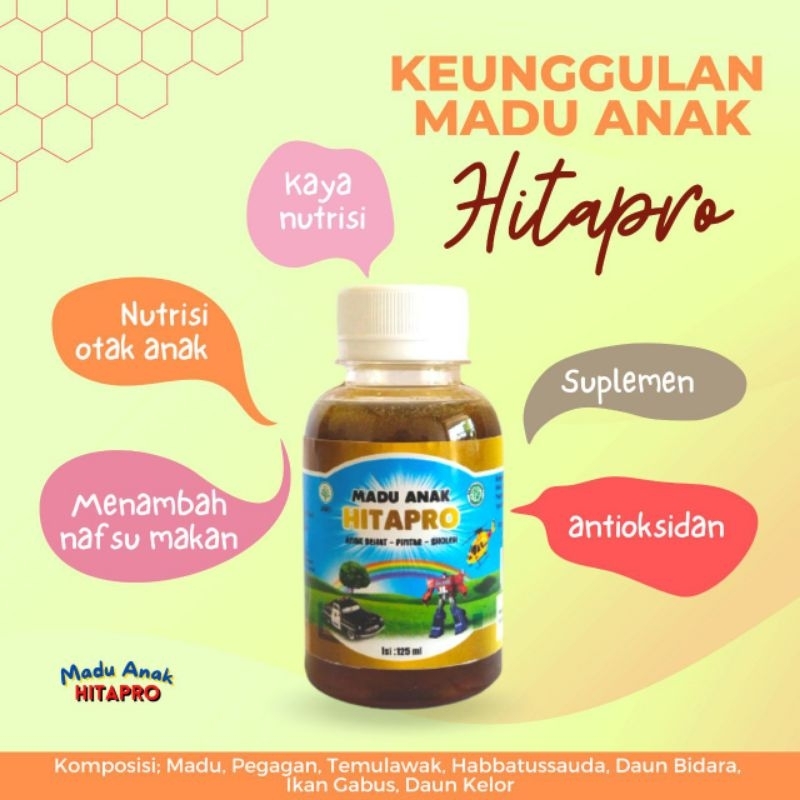 

MADU ANAK HITAPRO Anak Sehat - Pintar - Sholeh - sholeha