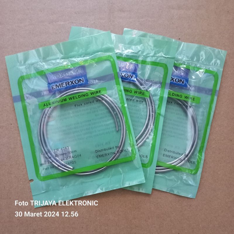 Kawat Aluminium Aluplatinum Kawat las evap kulkas Emerxon Original