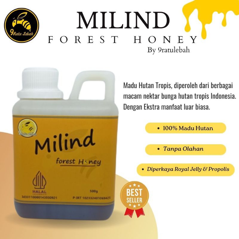 

Madu Hutan | Forest Honey | Imunutri 6× Lebih Tinggi 500gr