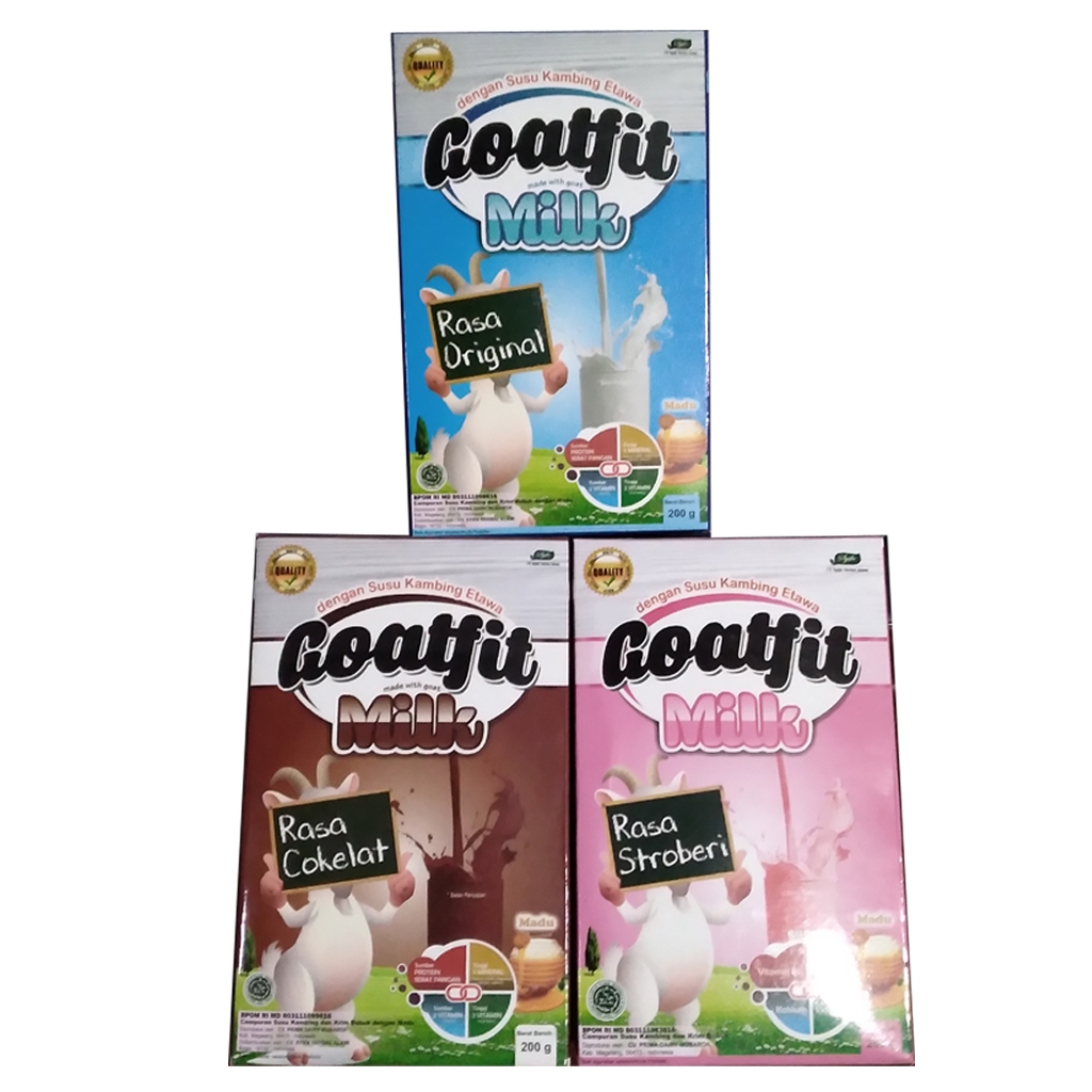 

Susu Kambing Bubuk GOATFIT Milk 200 gr