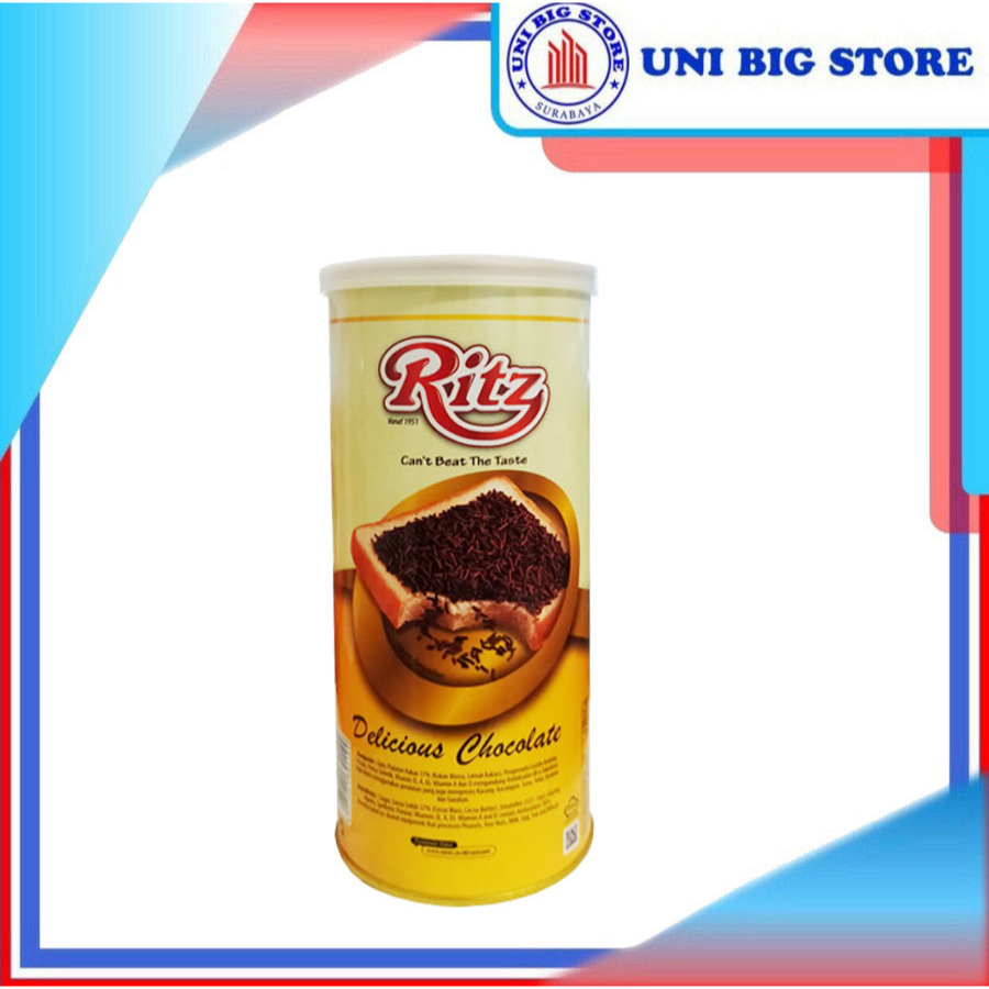 

Ritz Meises Delicious Chocolade Hagelslag 300 gr Meses Coklat Toples
