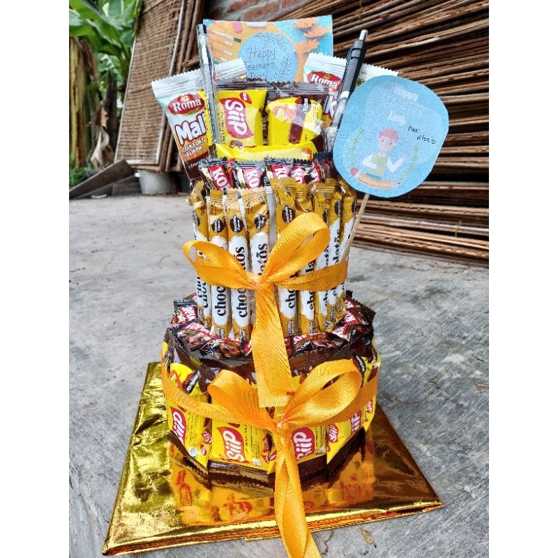 

kue ultah Snack bisa hari guru/ulang tahun/happy anniversary