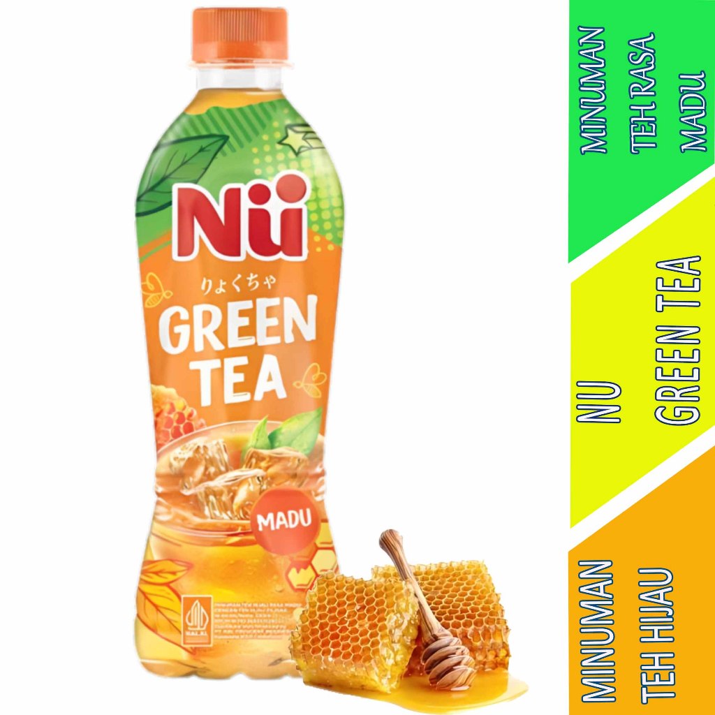 

Teh Hijau Rasa Madu - Nu Green Tea - Minuman Teh Hijau - 330ml