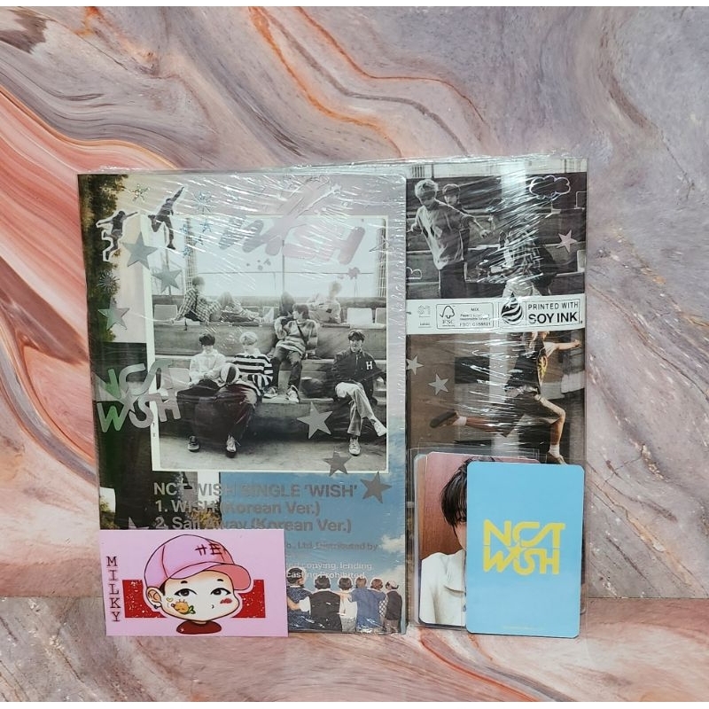 [READYSTOCK, SEALED. BISA INSTANT] NCT Wish - Wish (Photobook Ver.)