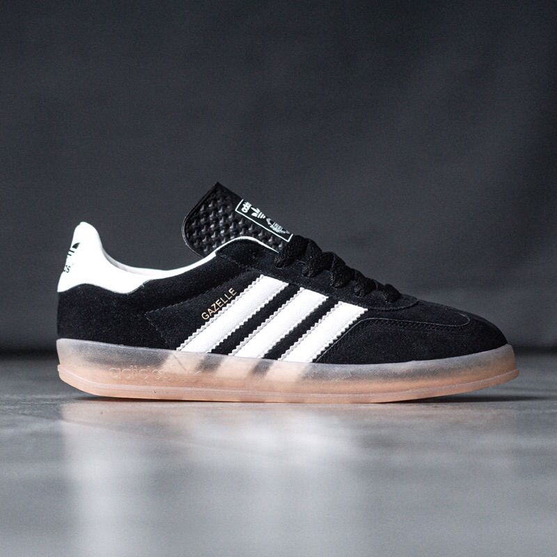 Adidas Gazelle Indoor Black White Gum