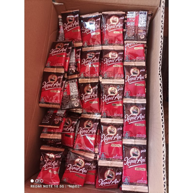 

Kapal Api Kopi Bubuk Mini 6 gram ( 1 renteng isi 10 SACHET )