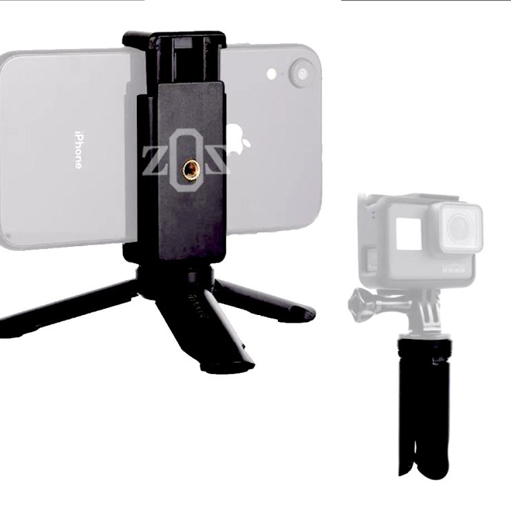 Mini Tripod Stand Penyangga Kamera Gopro DJI Osmo Pocket Handphone