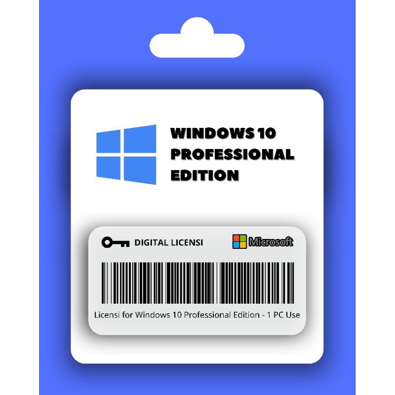 Licensi - Windows 10 Profesional - Original